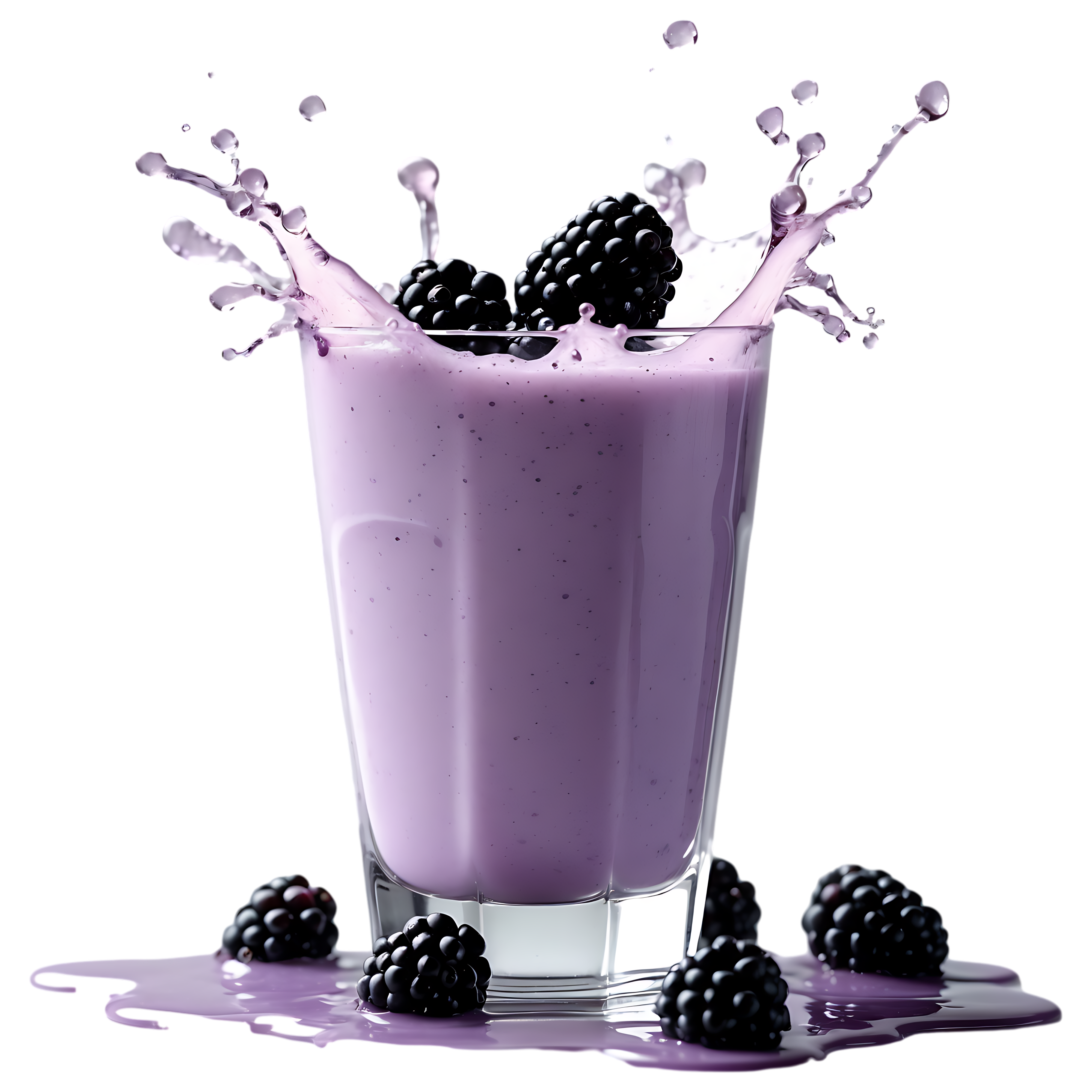 Blueberry Milkshake