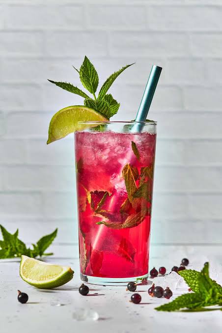 Blackcurrant Mojito